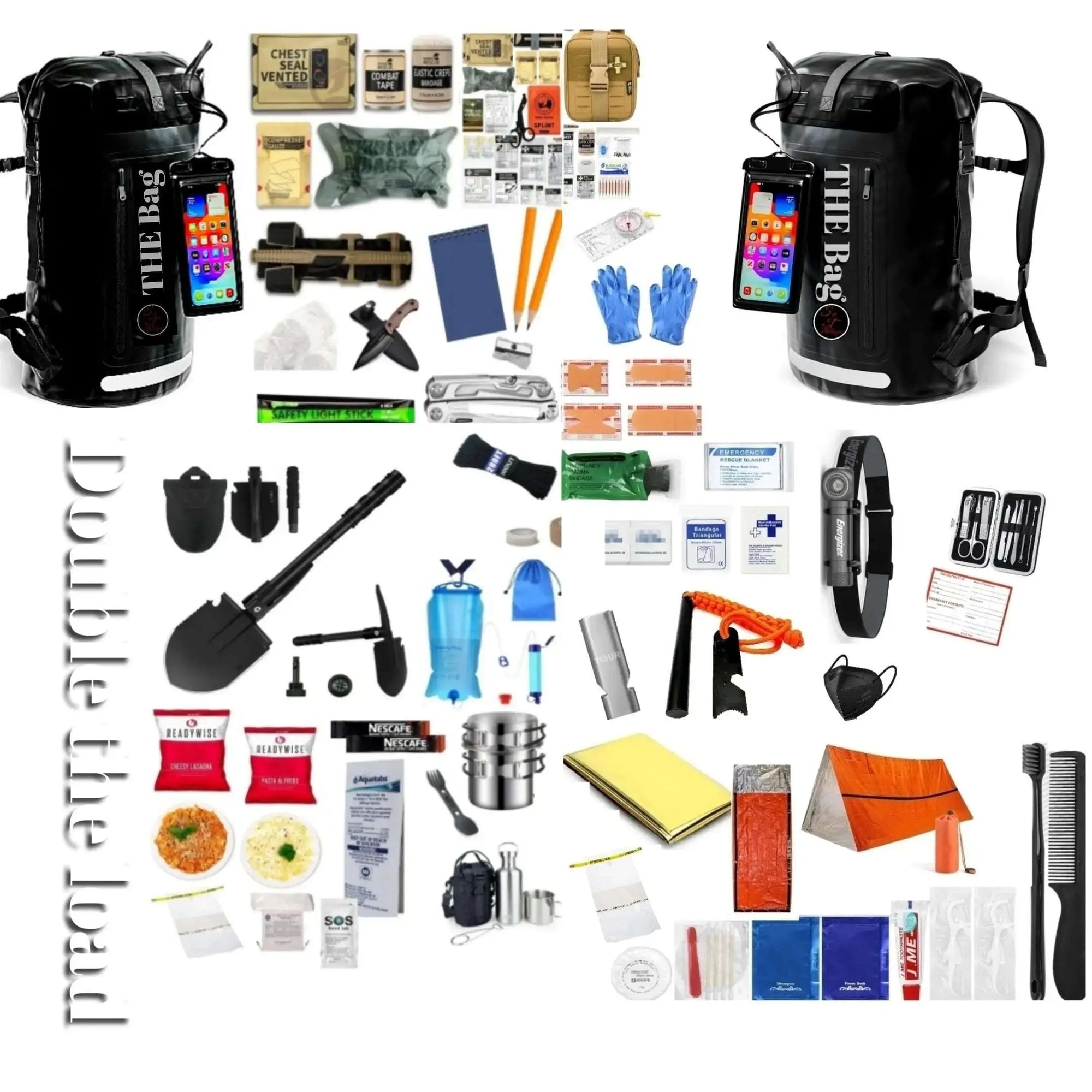 THE Bag-2 Person 72Hour Survival Bag Survive & Thrive Michigan