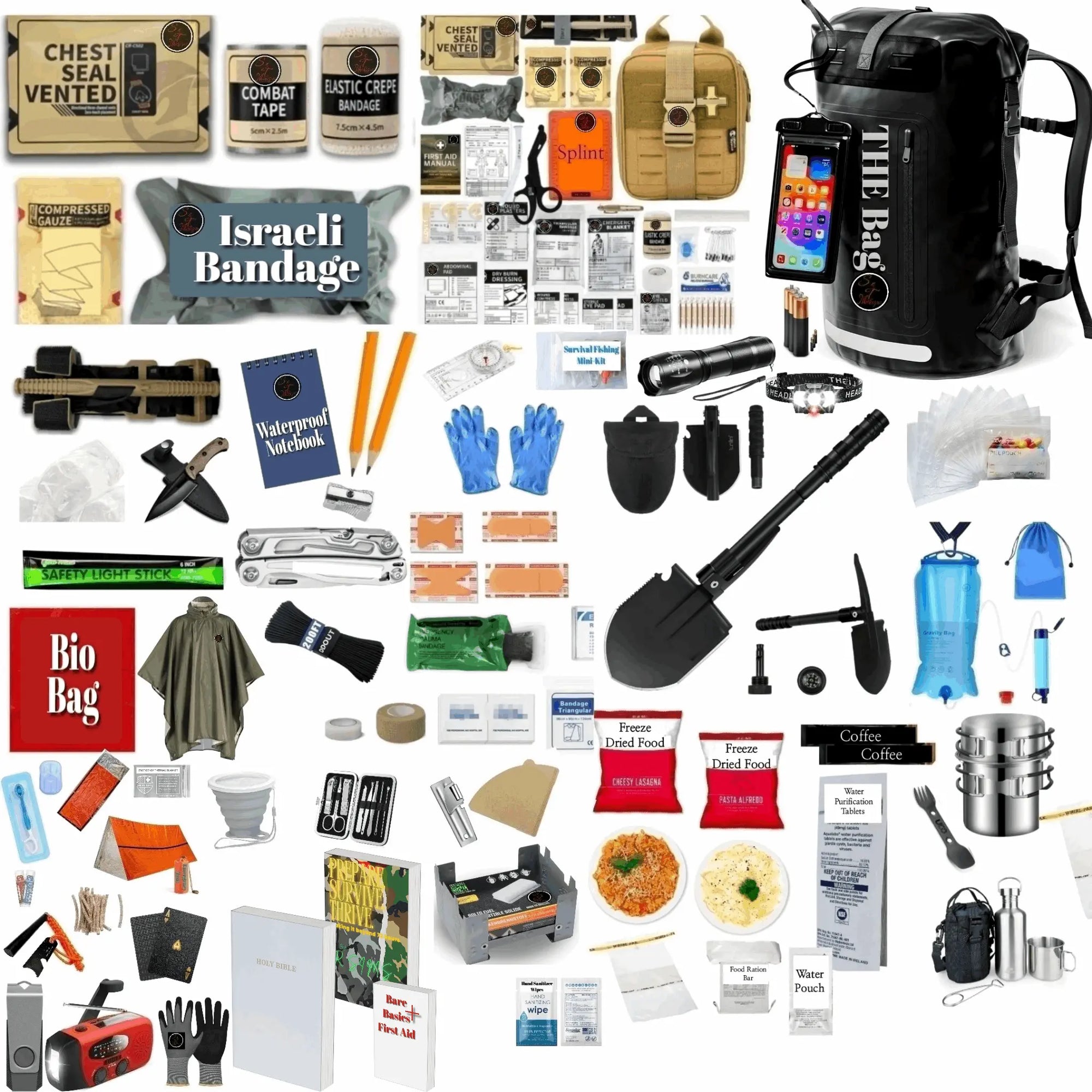 THE Bag- 1 Person 72Hour Survival Bag