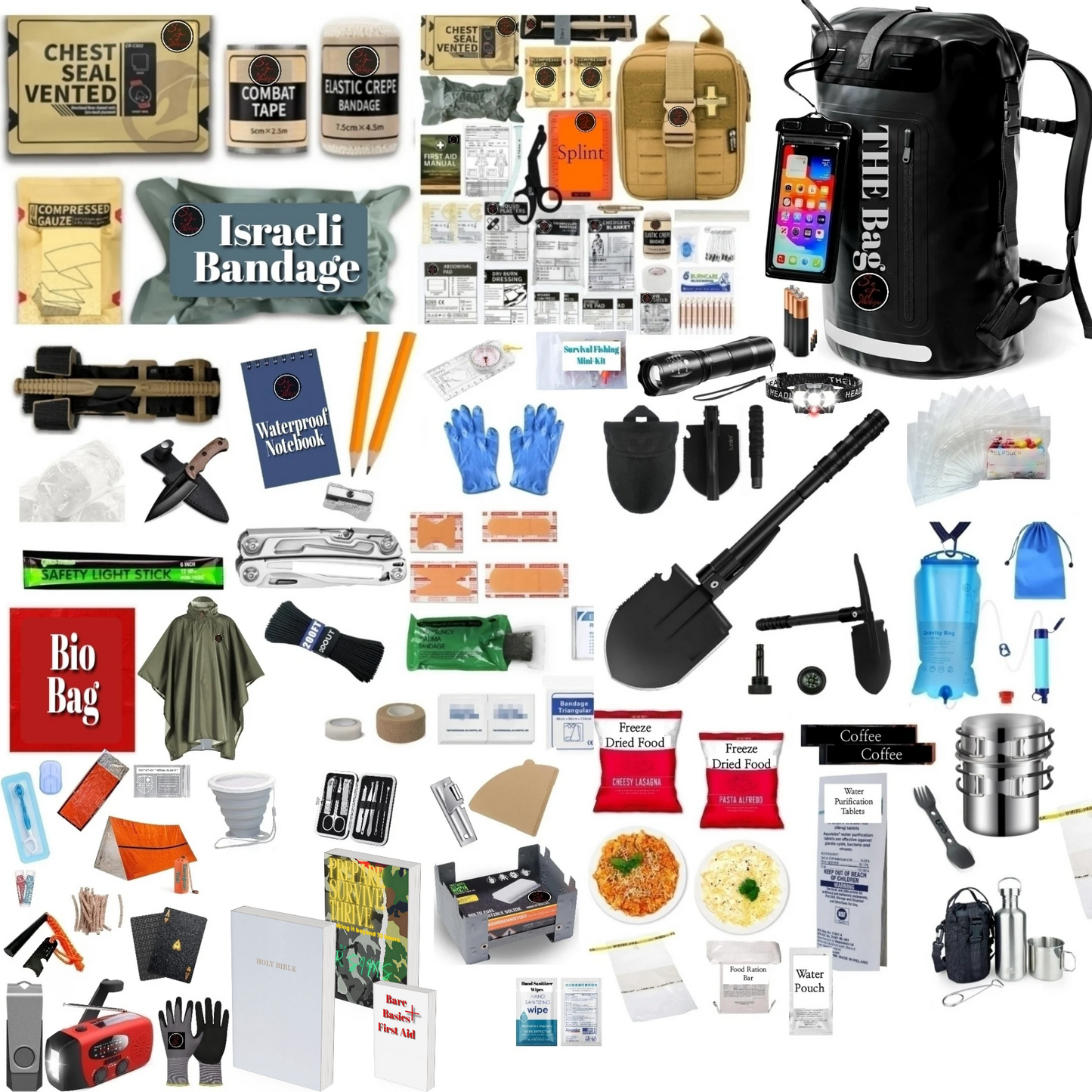 THE Bag- 1 Person 72Hour Survival Bag