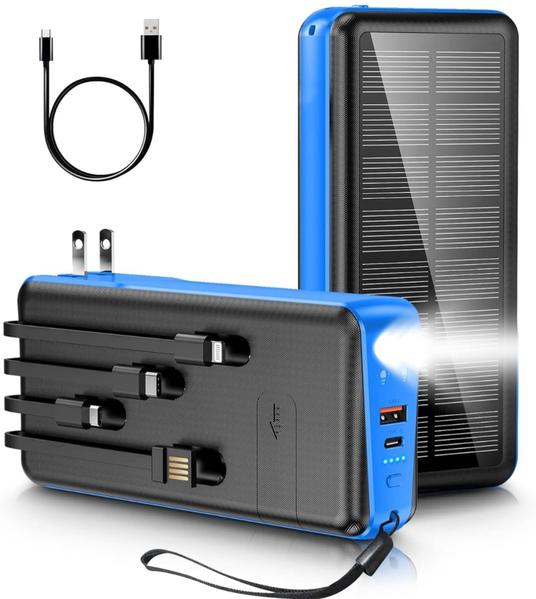Emergency Solar Power Bank w/ Emergency 1 Charge Plug Survive & Thrive Michigan™