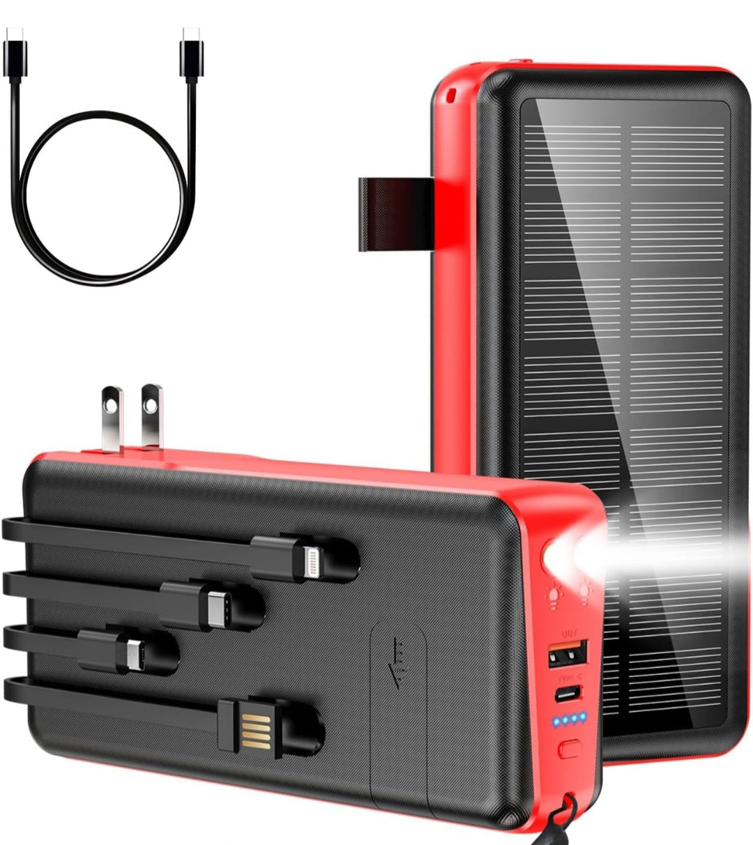 Emergency Solar Power Bank w/ Emergency 1 Charge Plug Survive & Thrive Michigan™